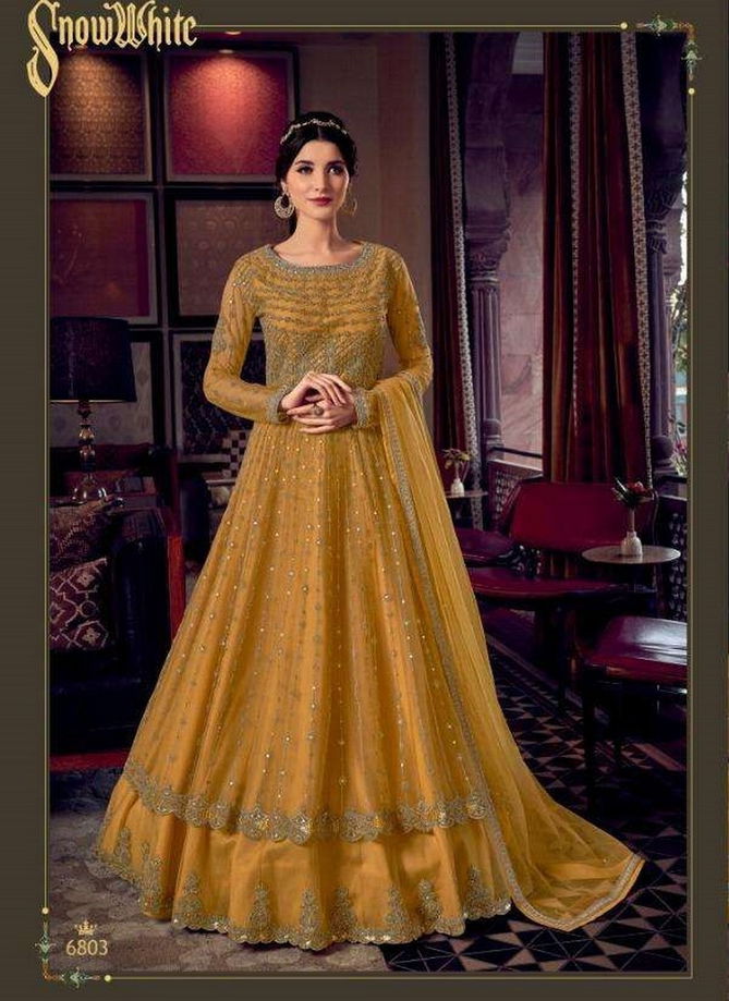 Swagat Snow White Latest Heavy Designer Wedding Wear Fancy Butterfly Net With Heavy Embroidery Work Salwar Suit Collection